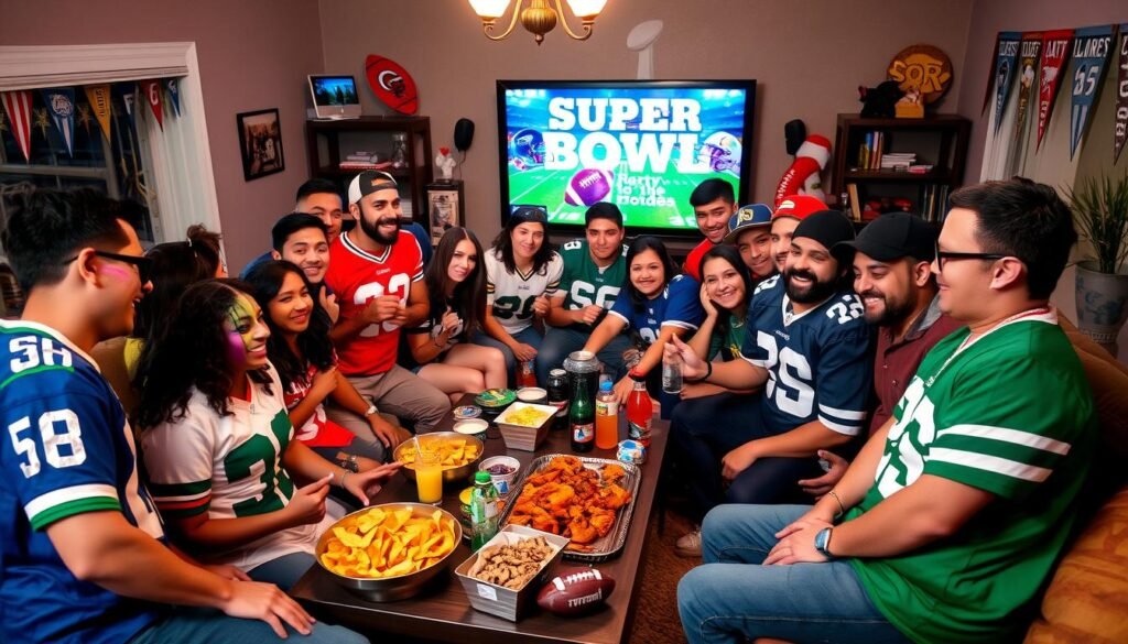 Super Bowl party