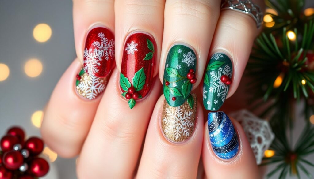 christmas nail ideas