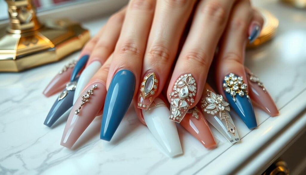 coffin nail extensions
