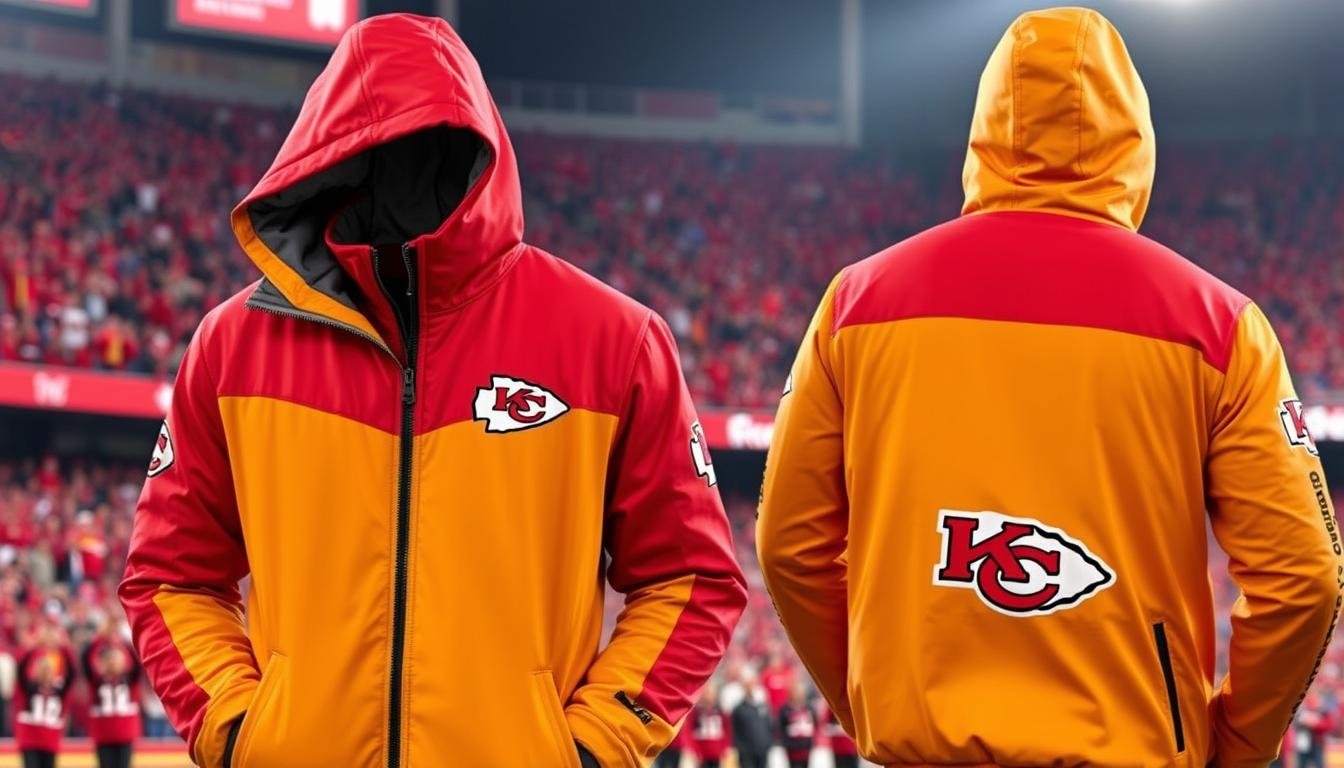 mens kansas city chiefs super bowl outerwear jackets​