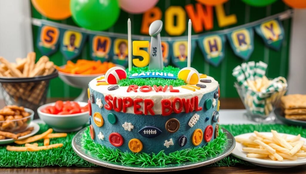 super bowl cake decorating ideas
