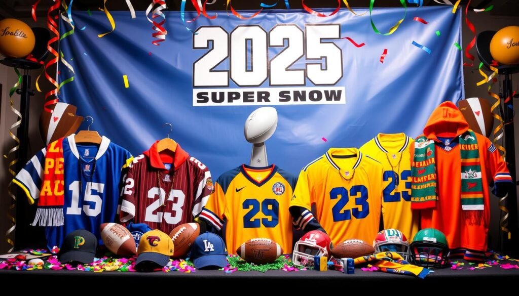 super bowl merchandise 2025