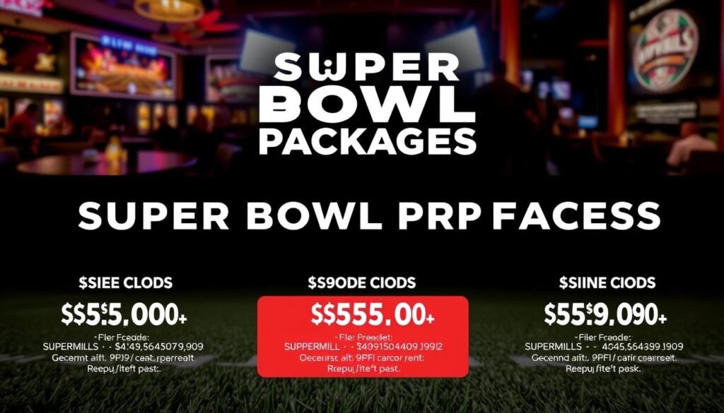 peppermill super bowl party packages 2025