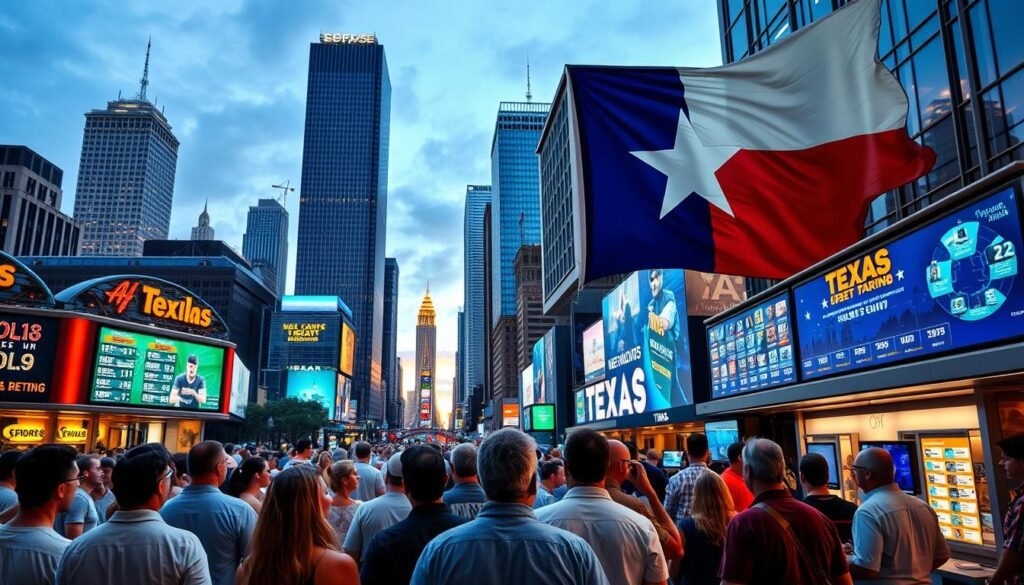 texas sports betting market