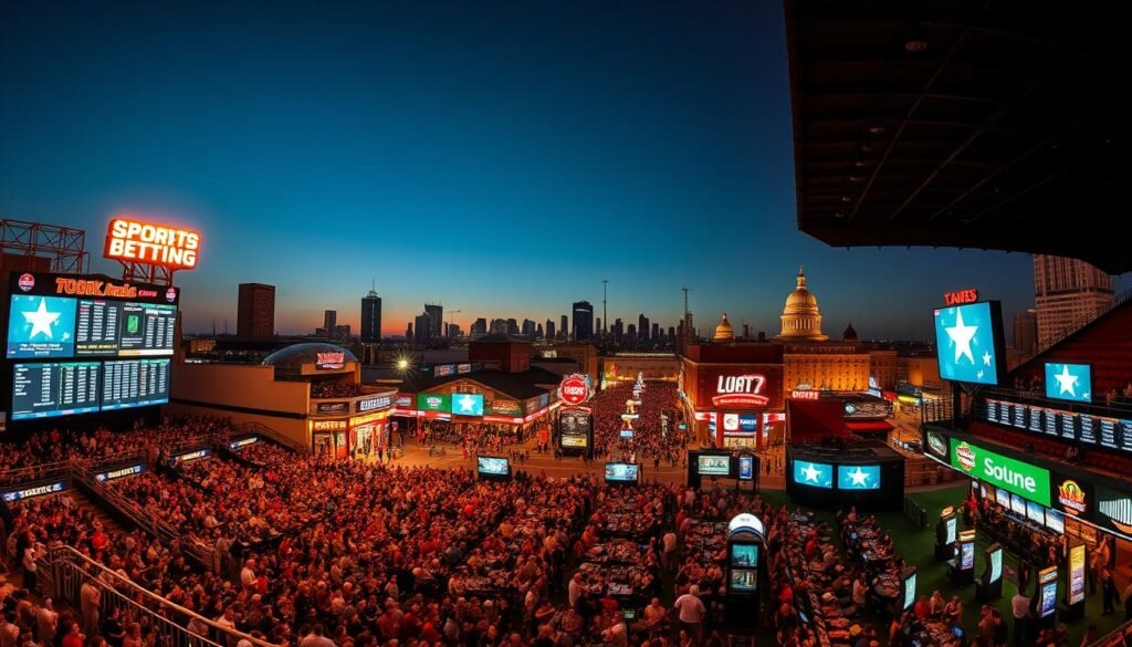 texas sports betting market